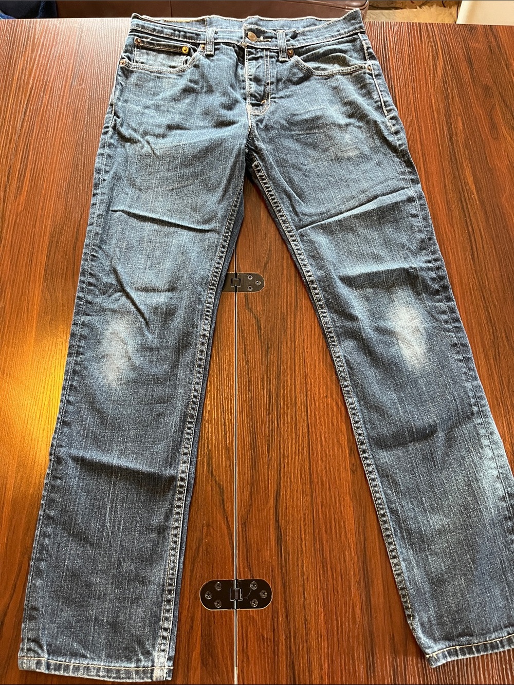 Men's Levis 511 Blue Denim Jeans - Slim Fit 32x30